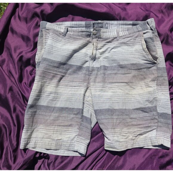 Mens Shorts Bundle 3 Pairs*40 Flag & Anthem Blue Plaid, 40 Rust Izod,38 Retrofit - Picture 8 of 13